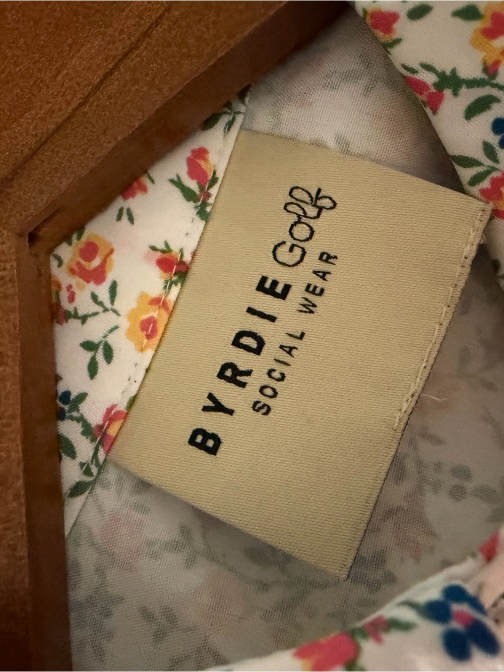 Byrdie Golf Social Wear Hayden Dress Floral Size Small - Picture 4 of 6